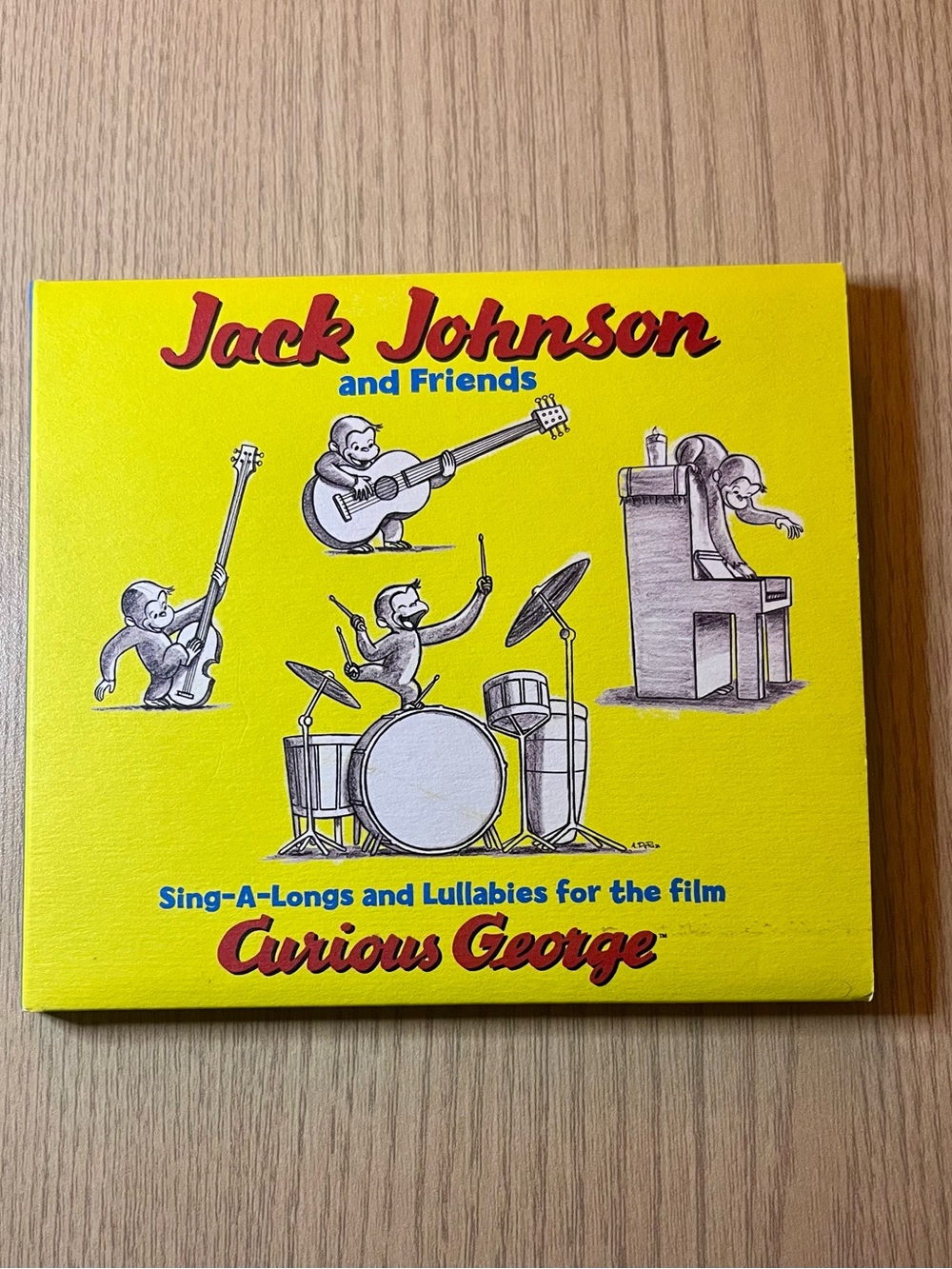 Jack Johnson and Friends Curious George Soundtrack - Sing-A-Longs and Lullabies